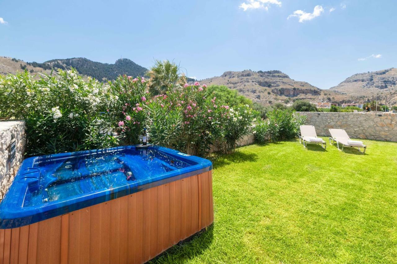 Kolymbia Villas By Stayonrhodes Bagian luar foto